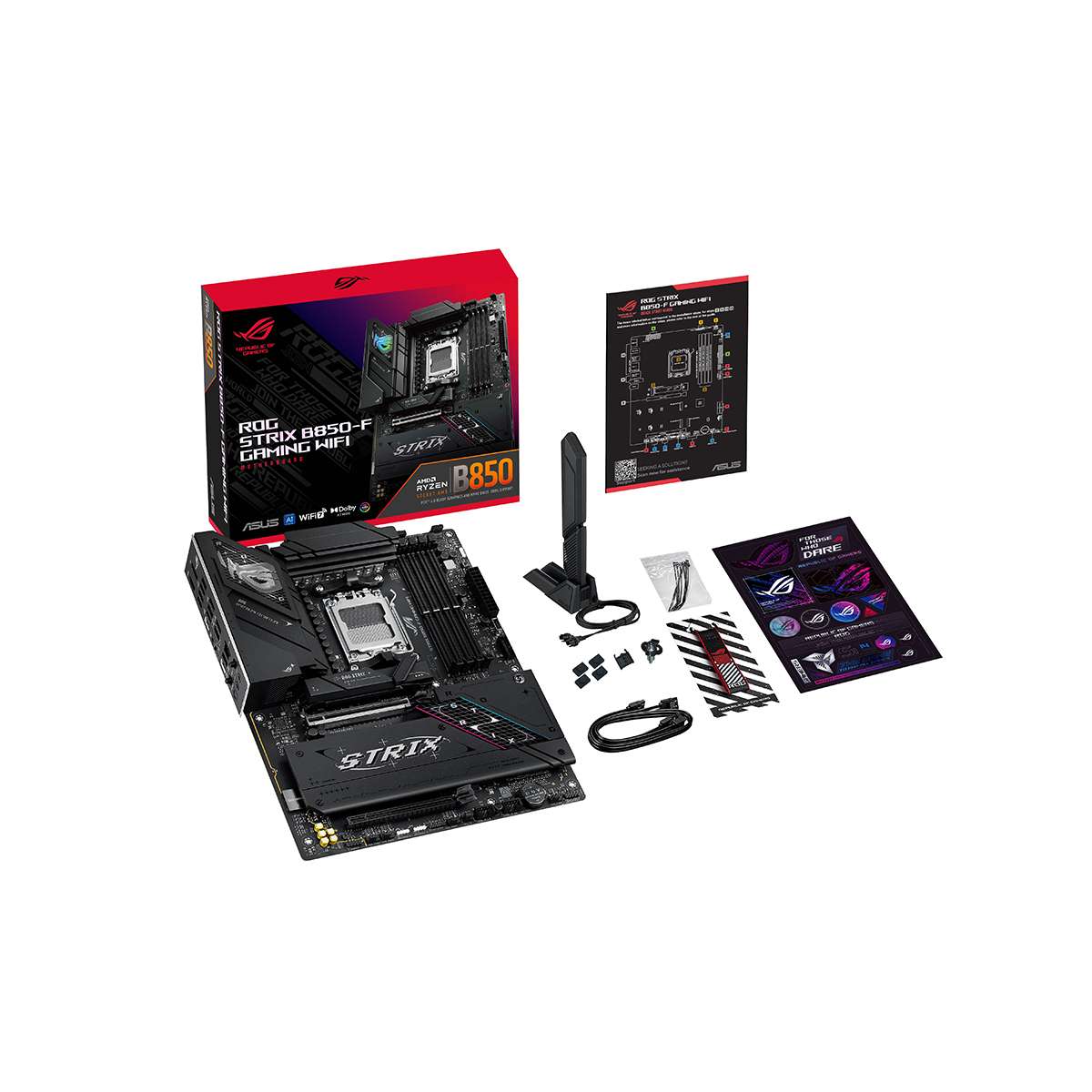 Motherboard Asus ROG STRIX B850M-F GAMING AM5 DDR5 Wifi